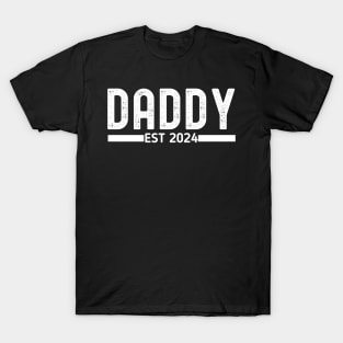 Daddy EST. 2024 T-Shirt